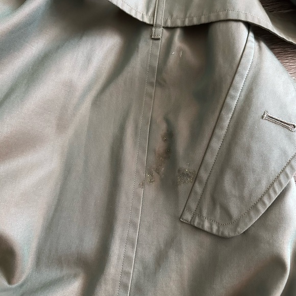 Burberry Monogram Logo Nova Check Long Trench Coat Iridescent - Picture 11 of 14